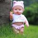 BDream Játék baba, rózsaszín ruhában